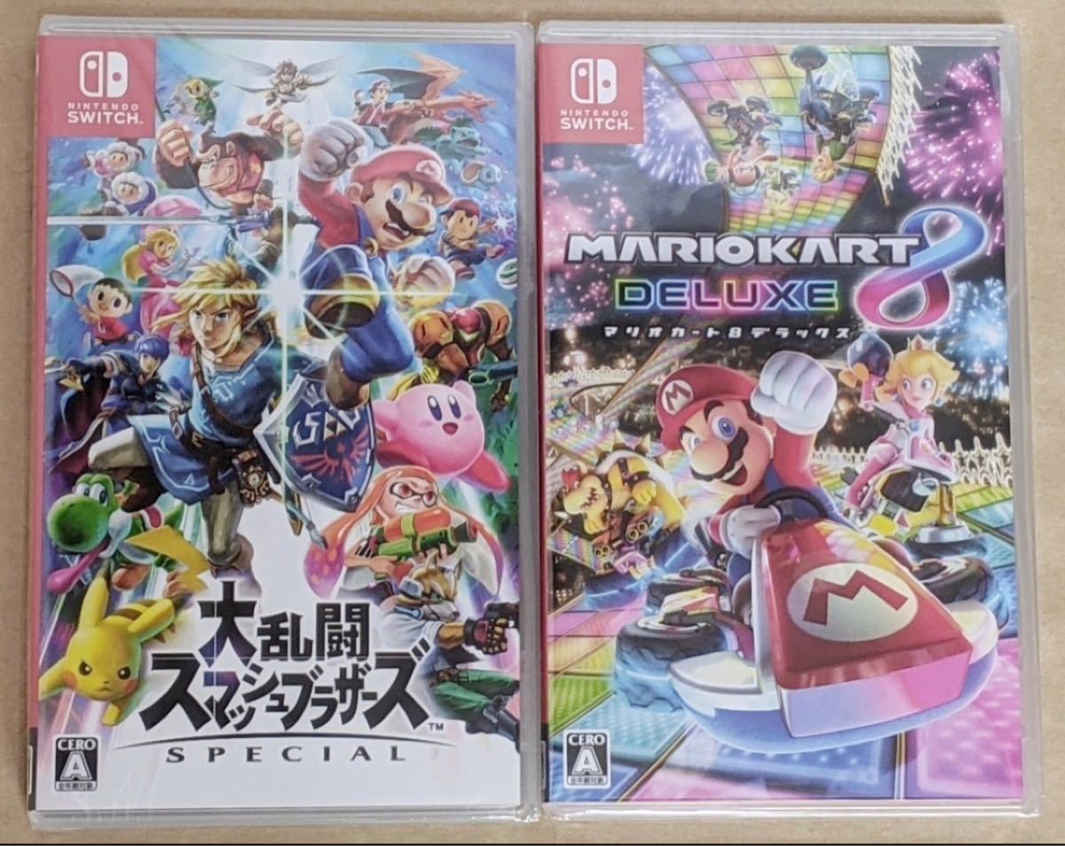 新品 未開封 大乱闘スマッシュブラザーズ SPECIAL & マリオカート8