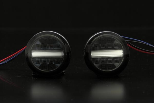 Revier NHP10 アクア G's LED フロント ウインカー バー付 [スモーク/シルバー/白光] ※要加工_画像1