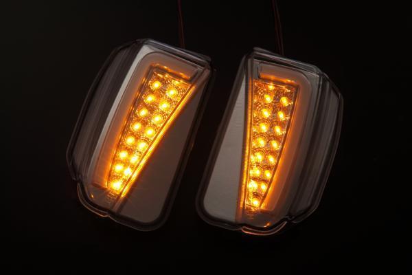 Revier ZVW30 プリウス後期 LED フロントウィンカー Ver.3 CC-C-B 検) ウィンカー バンパー ランプ ライト マーカー カスタム パーツ_画像2