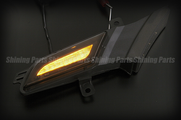 ポルシェ カイエン 957 9PA LED サイドマーカー ポジション付 スモーク_画像3