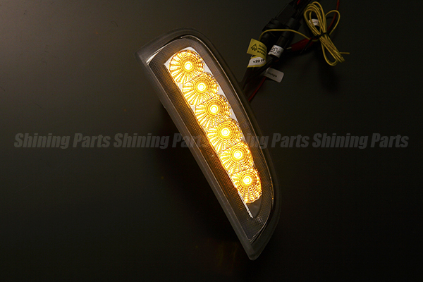 ポルシェ カイエン 957 9PA LED ポジション ウインカー DRL S_画像3