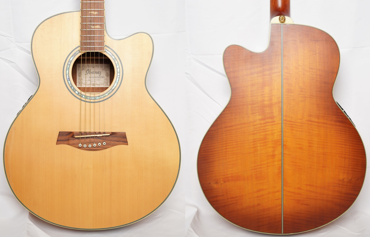 ☆IBANEZ☆AEL42 SER LV1201 エレアコ ツリーオブライフ 状態 ☆IBANEZ☆AEL42 SER LV1201 エレアコ ツリーオブライフ 状態