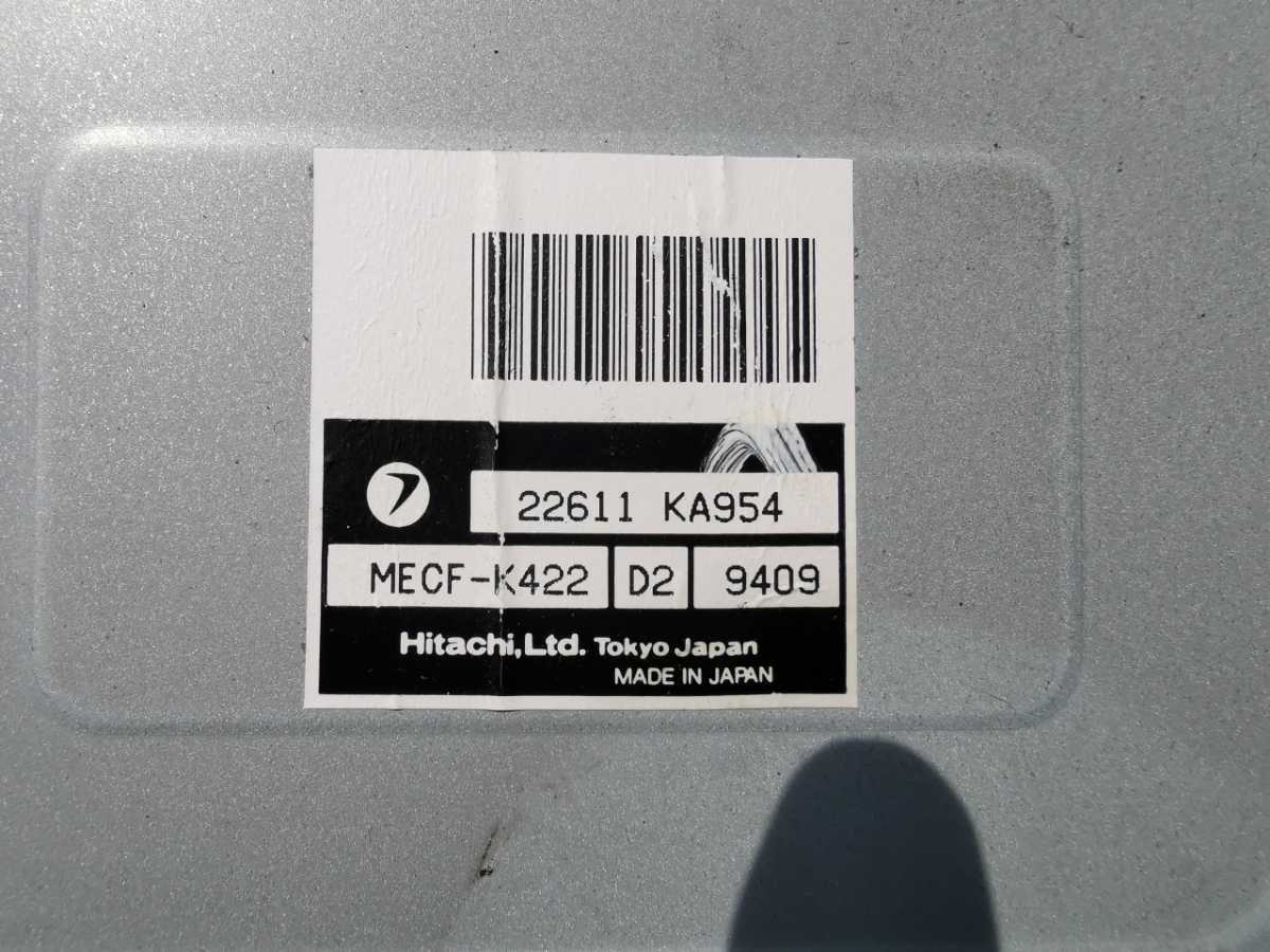  Subaru Sambar TV2 engine computer -22611KA954 previous term manual supercharger operation has been confirmed .