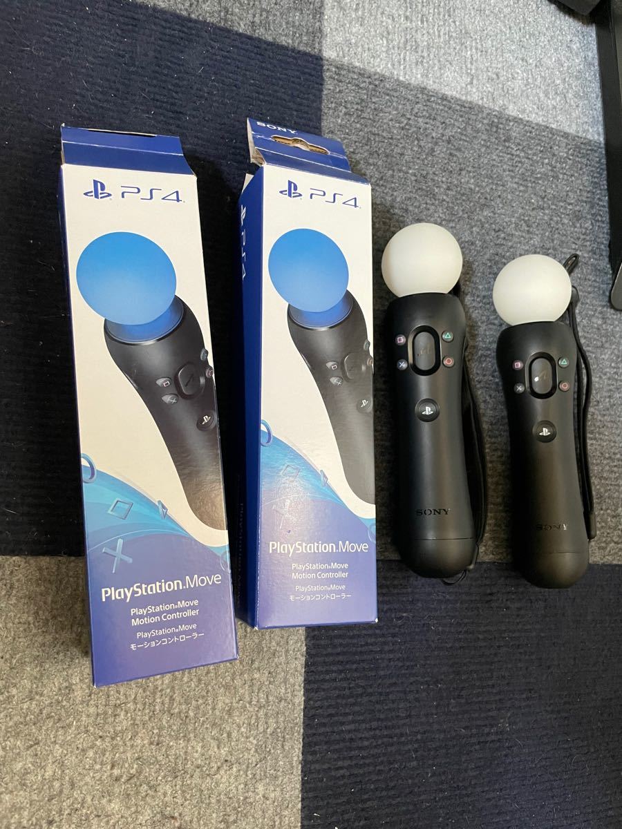 SONY CECH-ZCM2J ２個セット PlayStation Move モーションコントローラー PS4