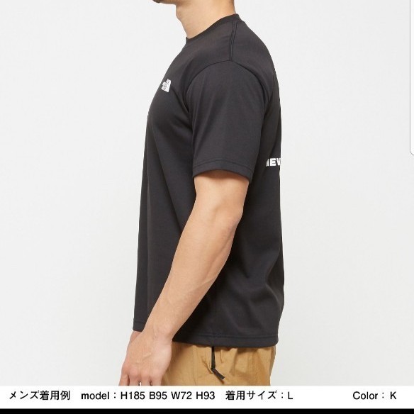 新品　サイズM　ノースフェイス　バンダナTシャツ　バンダナスクエアロゴTシャツ