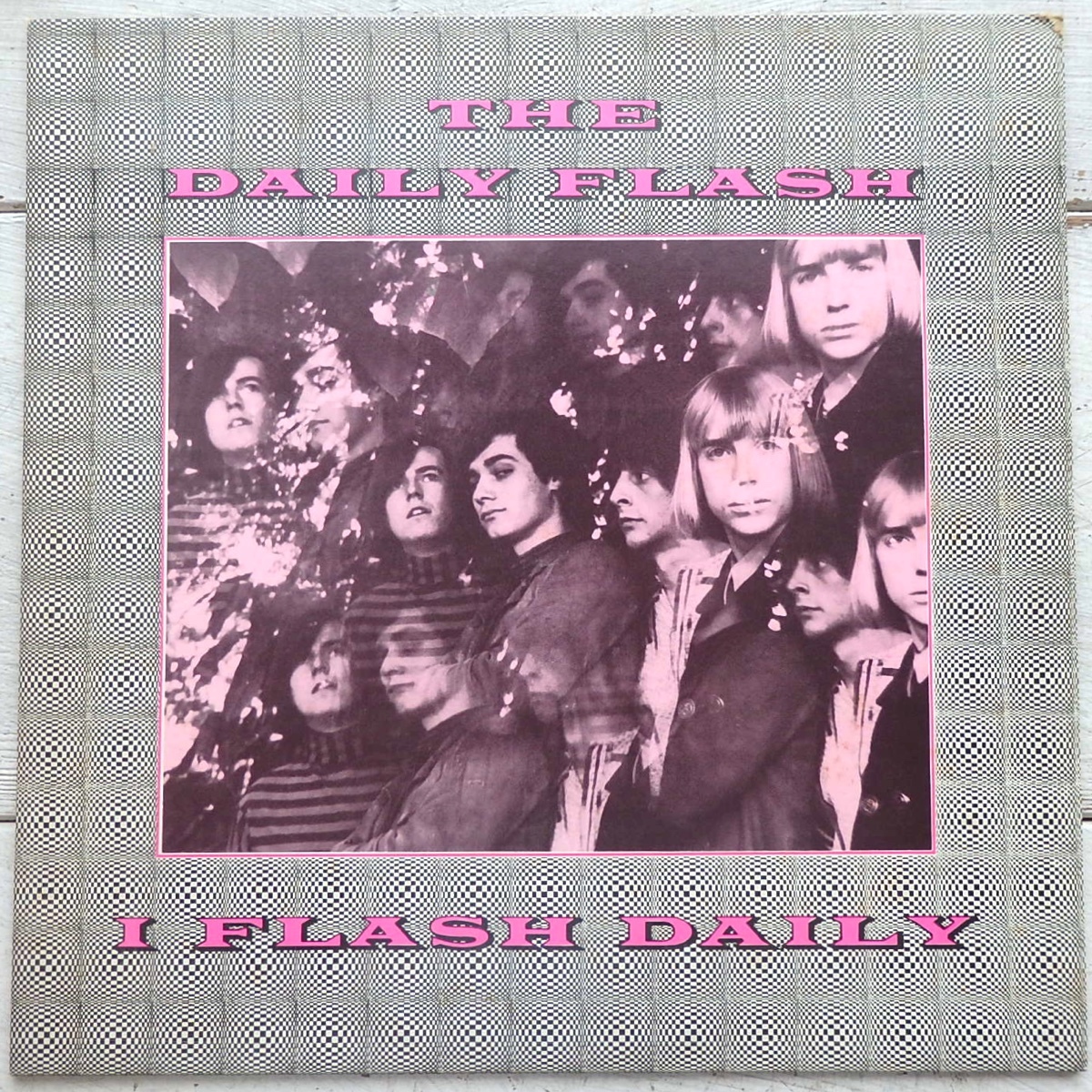 LP THE DAILY FLASH I FLASH DAILY PSYCHO 32 米盤 60'S サイケ ガレージパンク_画像1