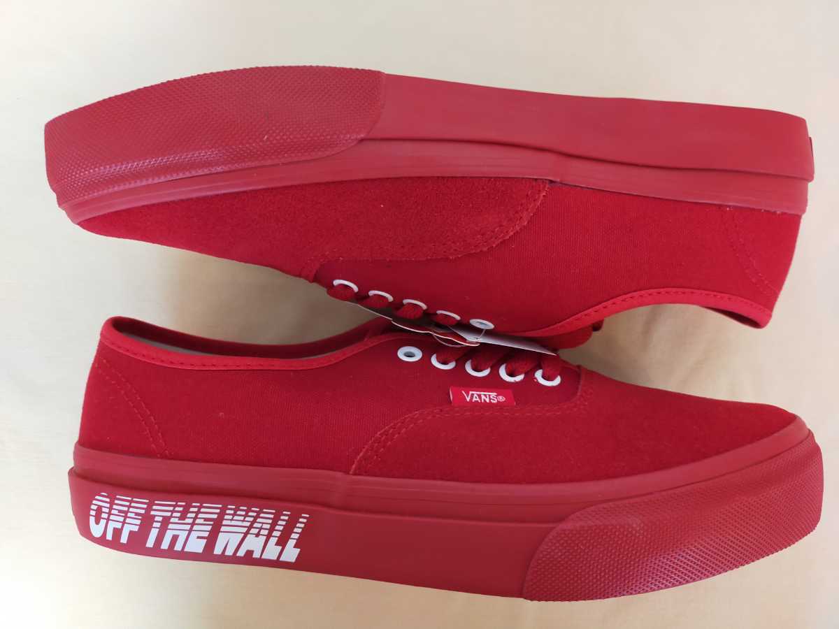 期間特価4000円引き中 》レッド&クールバンズ VANS 期間特価4000円引き中 》レッド&クールバンズ VANS