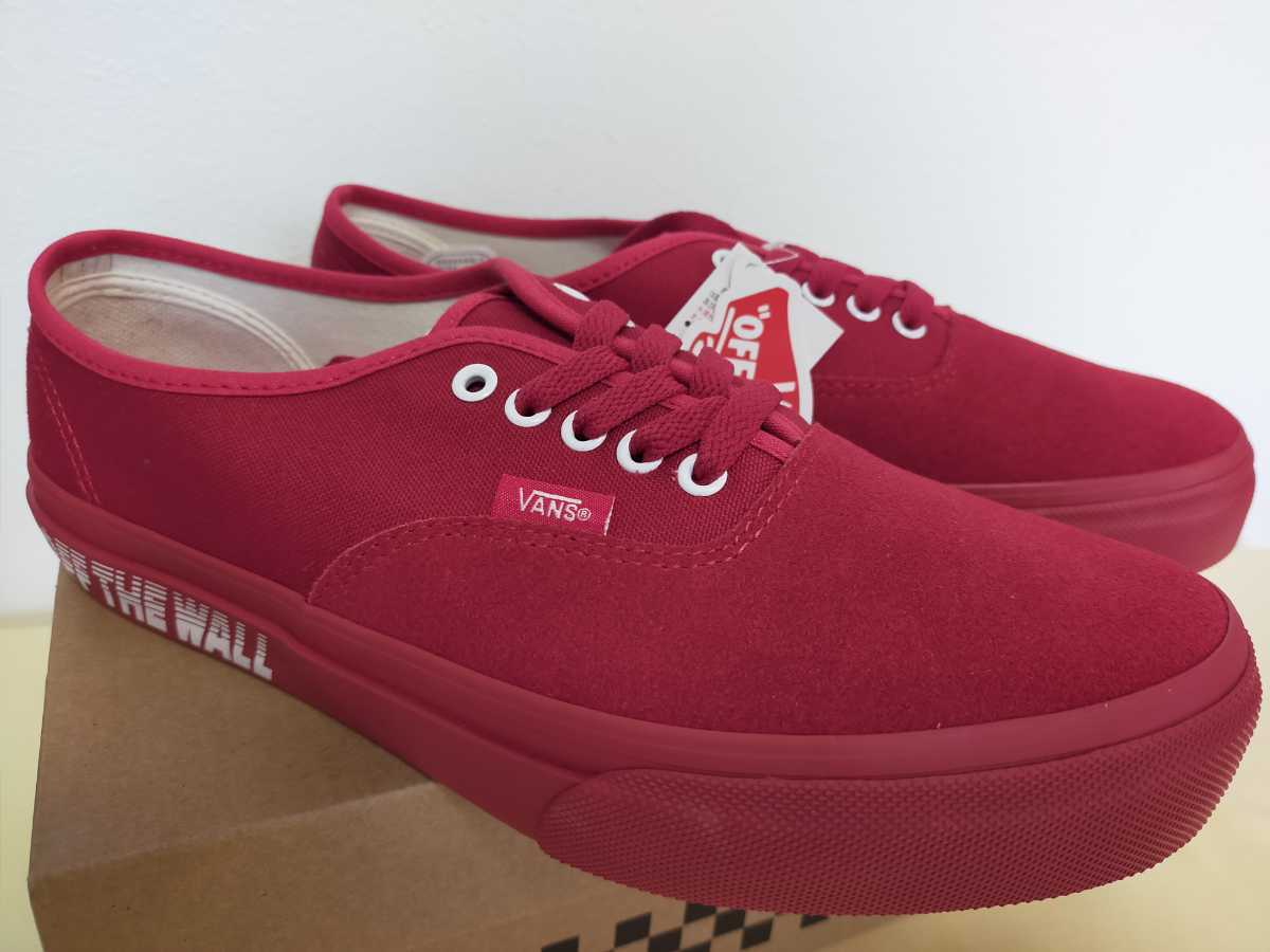 期間特価4000円引き中 》レッド&クールバンズ VANS 期間特価4000円引き中 》レッド&クールバンズ VANS