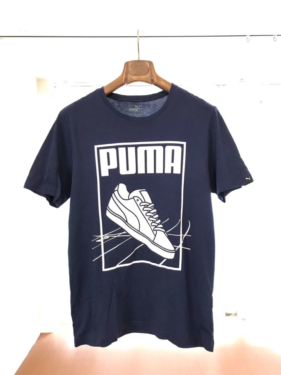 ☆PUMA プーマ☆プリントTシャツPUMA SUEDEスニーカープリント