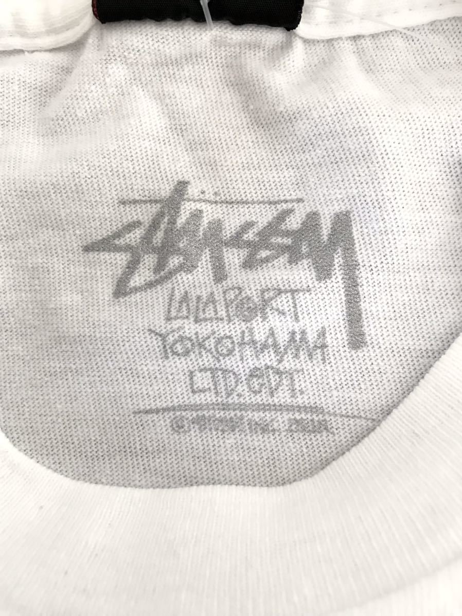 新品☆stussy☆ステューシー☆ららぽーと横浜チャプトオープン記念ウイングスカル半袖Tシャツ