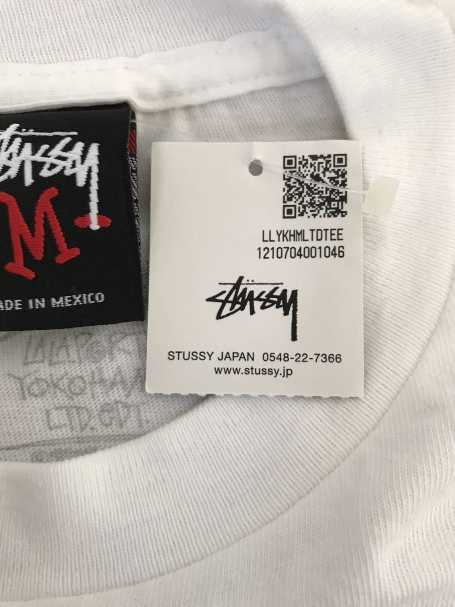 新品☆stussy☆ステューシー☆ららぽーと横浜チャプトオープン記念ウイングスカル半袖Tシャツ