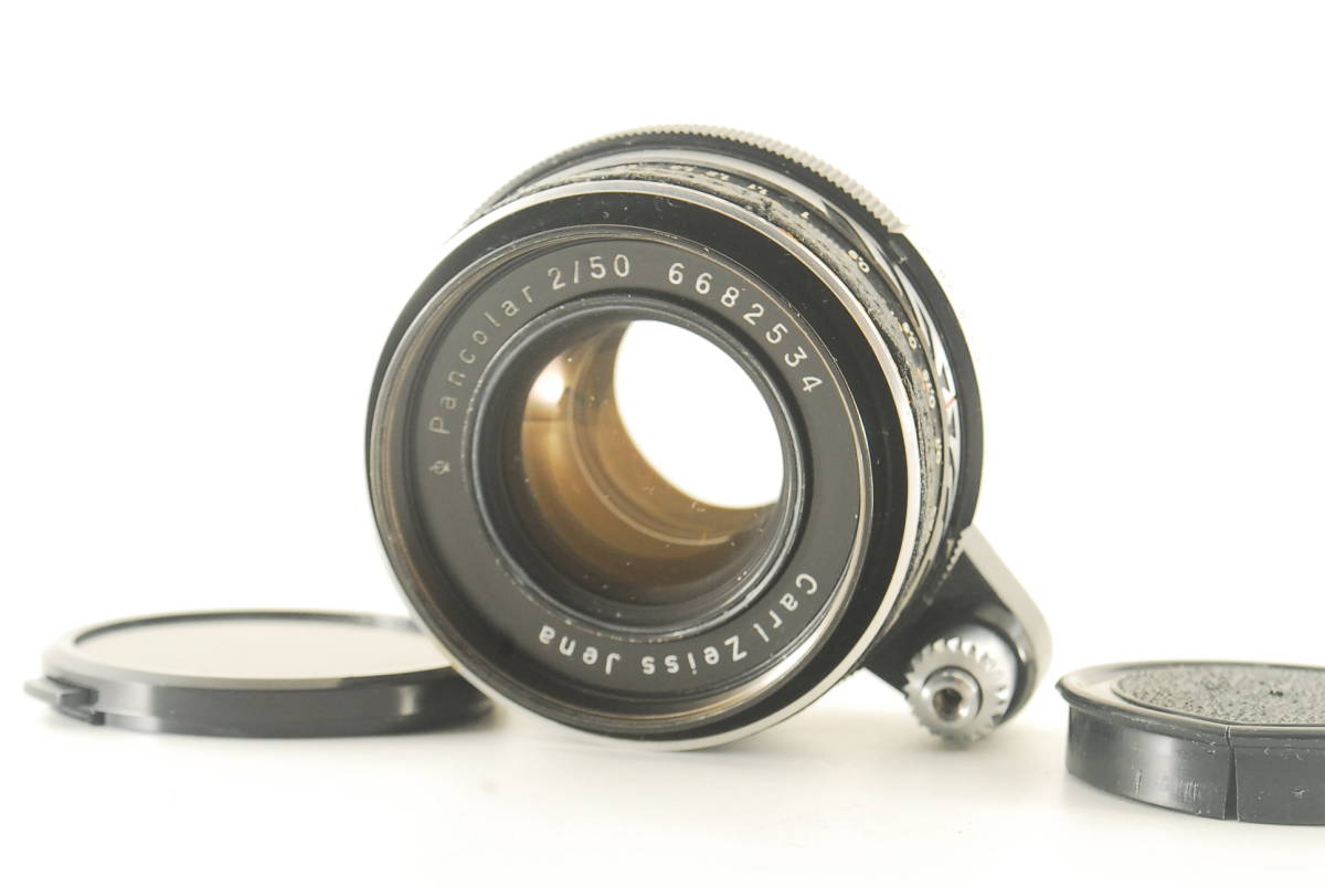 ★特上品★Carl Ziess カールツァイス JENA PANCOLAR 50mm F2★完動★D029★