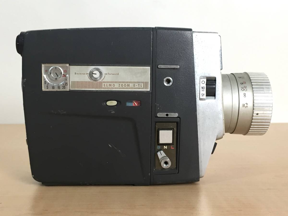 *ELMO Elmo ZOOM 8TL model 4s ELMO OLYMPUS ZOOM LENS F:1.4 9~36mm 8mm film camera 8mm.. machine Movie camera 81702136