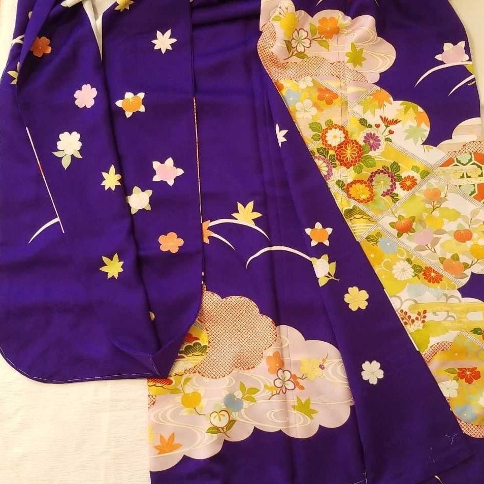 新品・特選 ・久保耕 久美すがた』 手描き京友禅 振袖 新品・特選 ・久保耕 久美すがた』 手描き京友禅 振袖