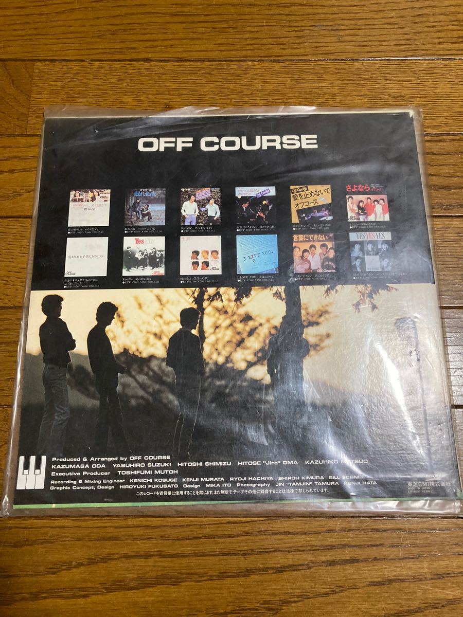 【美品・歌詞付】LP レコード OFF COURSE YES-YES-YES