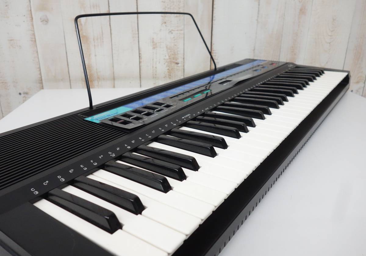 レトロミュージック ＊CASIO カシオ ＊210 SOUND TONE BANK 電子キーボード ＊MODEL CT-615C ＊付属品　ACアダプタ　　_画像6