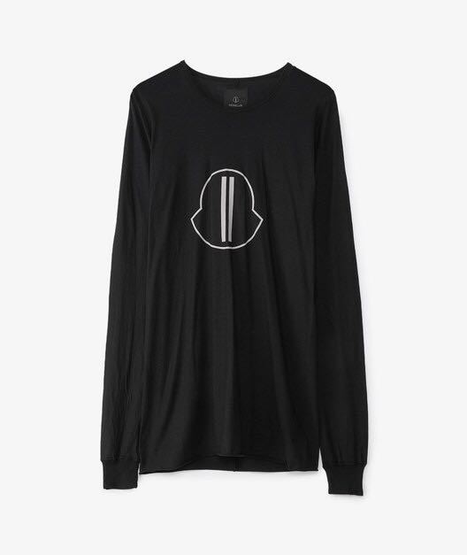 rick owens × moncler カットソー　ロンt　リックオウエンス　モンクレール　限定　コラボ　long sleeve