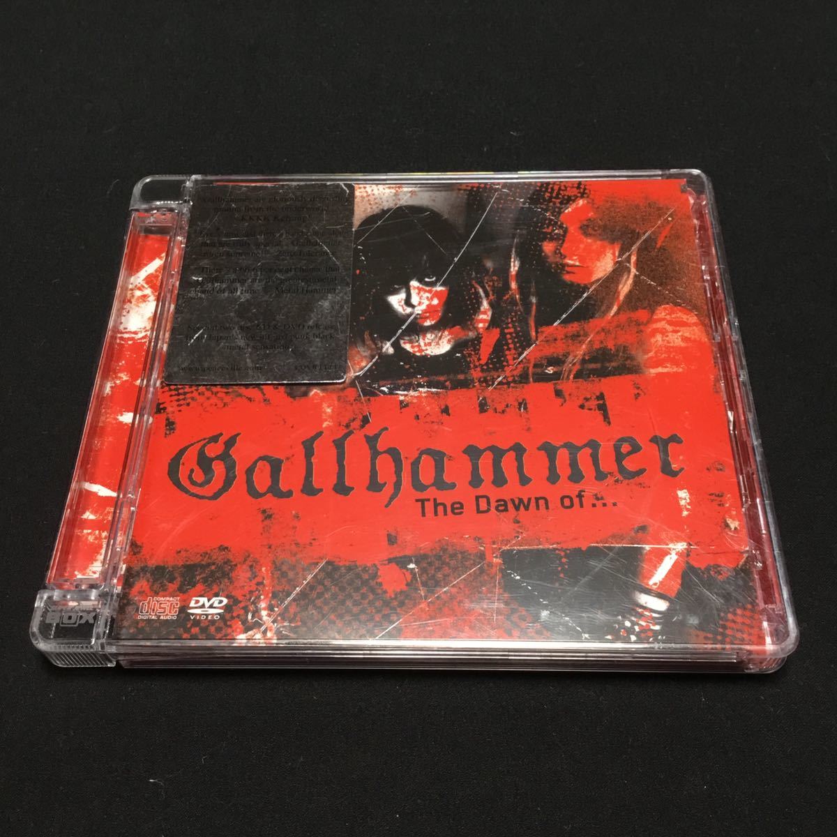 Gallhammer Dawn of Gallhammer メタル ハードコア CD DVD 2枚組 ディスク美品 輸入盤_画像1