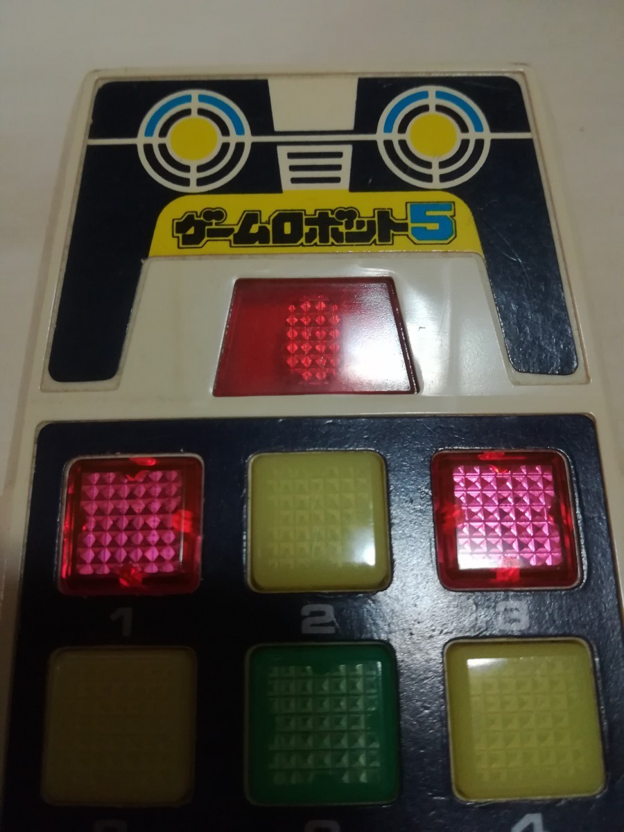 スーパーゲームロボット5 昭和レトロ タカトクトイス 日本製 スーパーゲームロボット5 昭和レトロ タカトクトイス 日本製