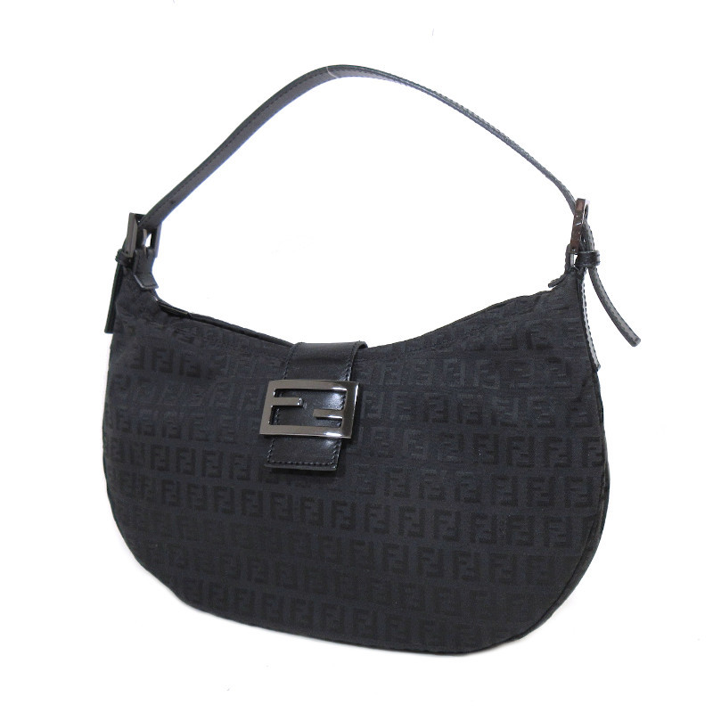 あす楽対応】 ズッキーノ フェンディ FENDI ワン 8BR325 黒 ショルダー