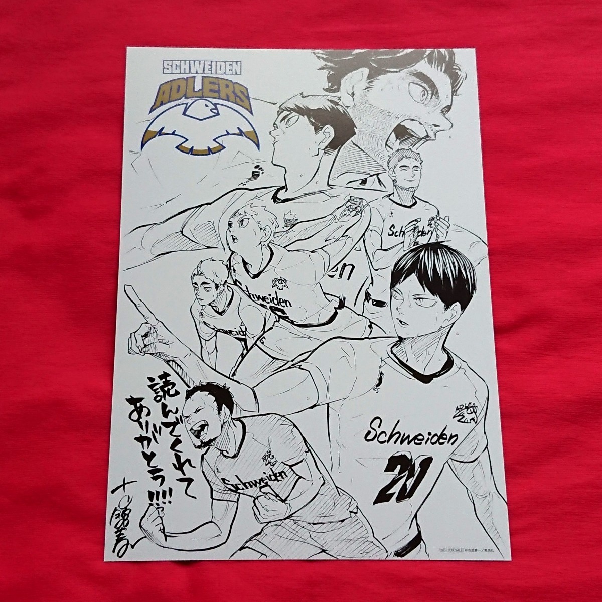 Paypayフリマ ハイキュー ジャンプショップ 特典 イラストシート アドラーズ Paypayフリマ ハイキュー ジャンプショップ 特典 イラストシート アドラーズ