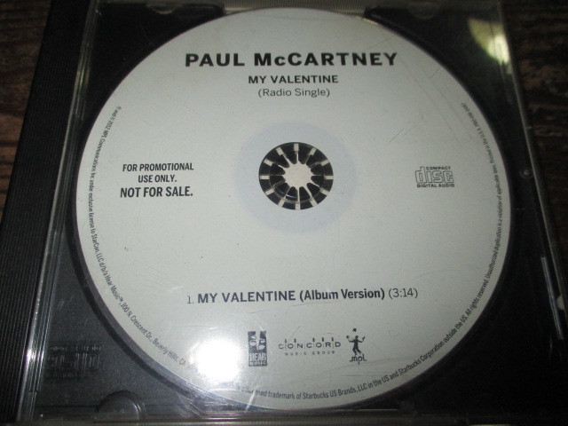 paul mccartney / my valentine (US盤プレスCD送料込み!!)