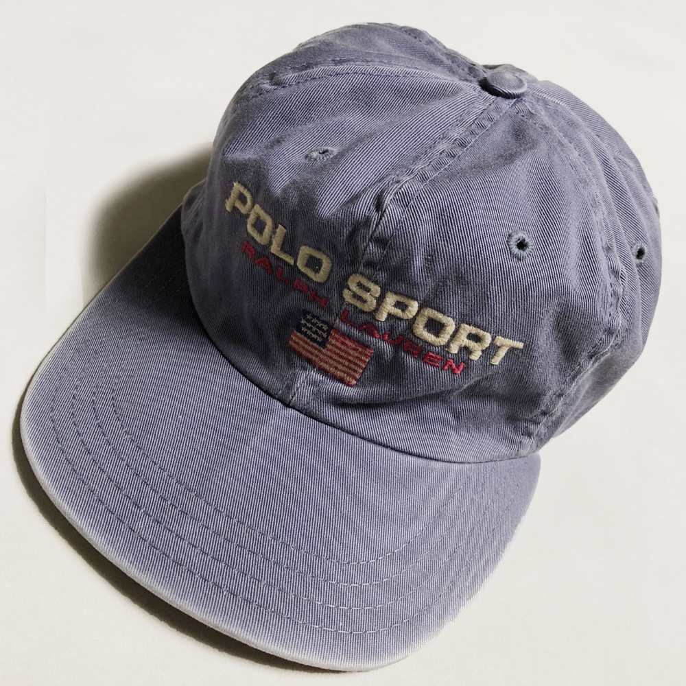 USA製 POLO SPORT ロゴ キャップ CAP ポロ スポーツ Ralph Lauren 