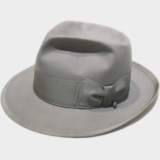  бобер 100%! STETSON WCH специальный заказ ste toson silver gray one цветный не использовался BEAVER SILVER GRY ограничение редкость WORKING CLASS HEROES "надеты" 