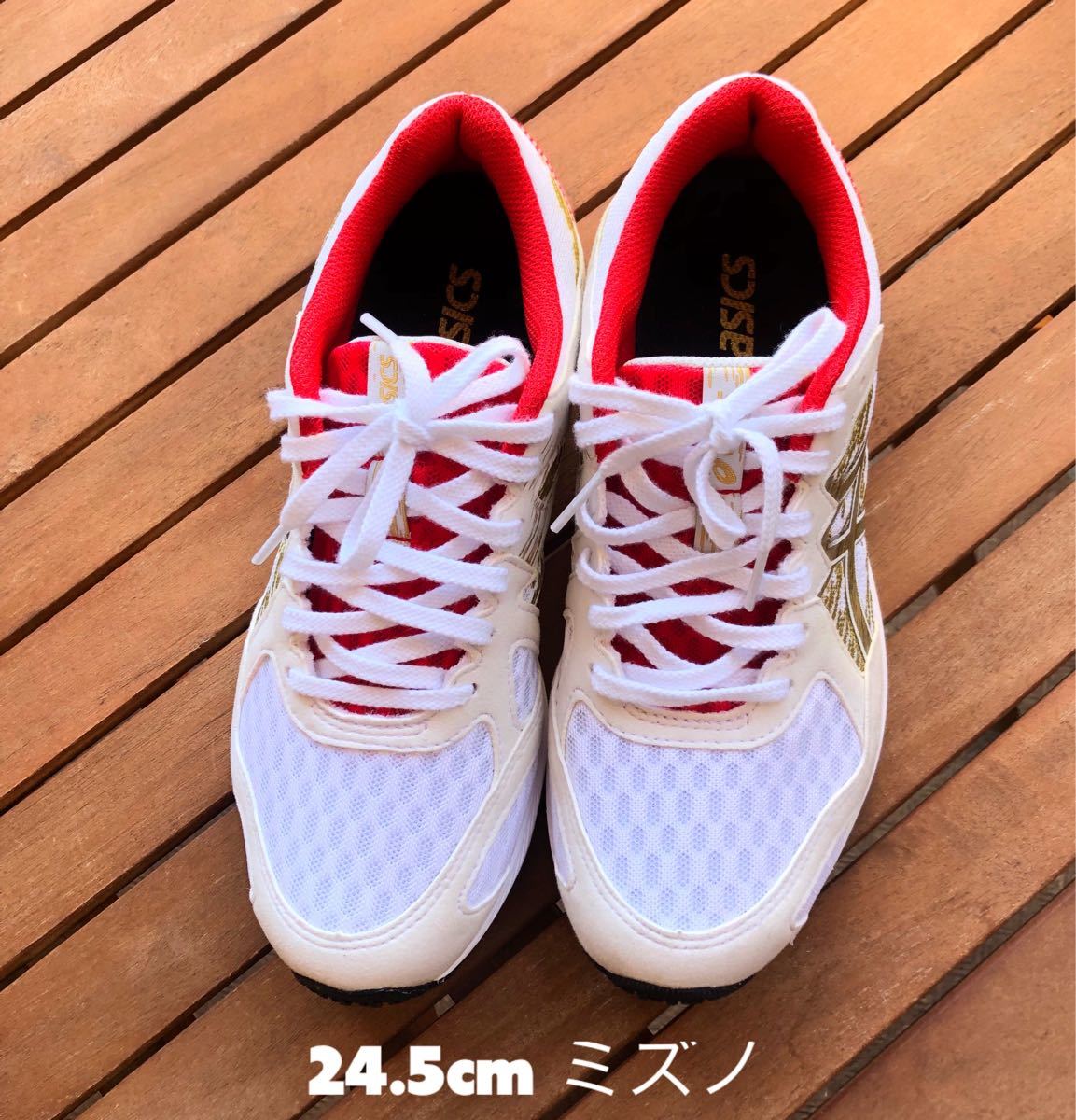 アシックス ASICS ランニングシューズ 24.5cm 美品