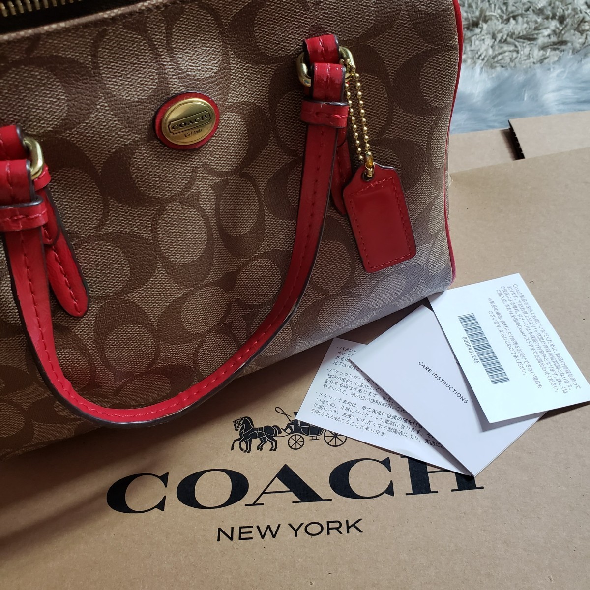 2way COACH コーチバッグ