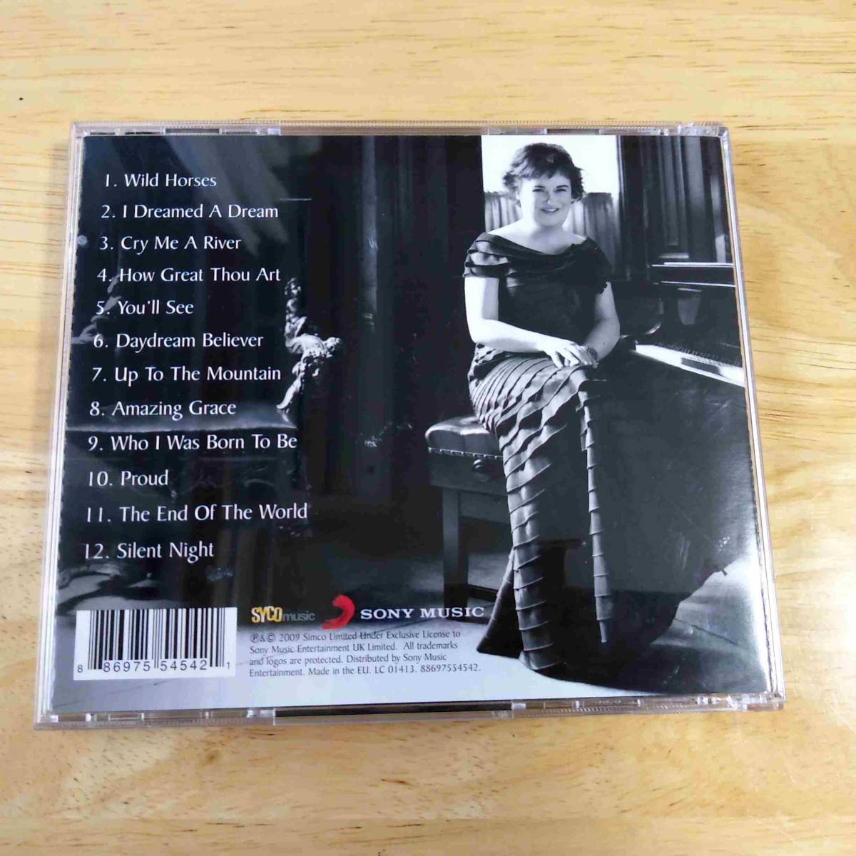 CD/輸入盤/SONY　スーザン・ボイル　I Dreamed A Dream（夢やぶれて）　他全12曲　N9_画像4