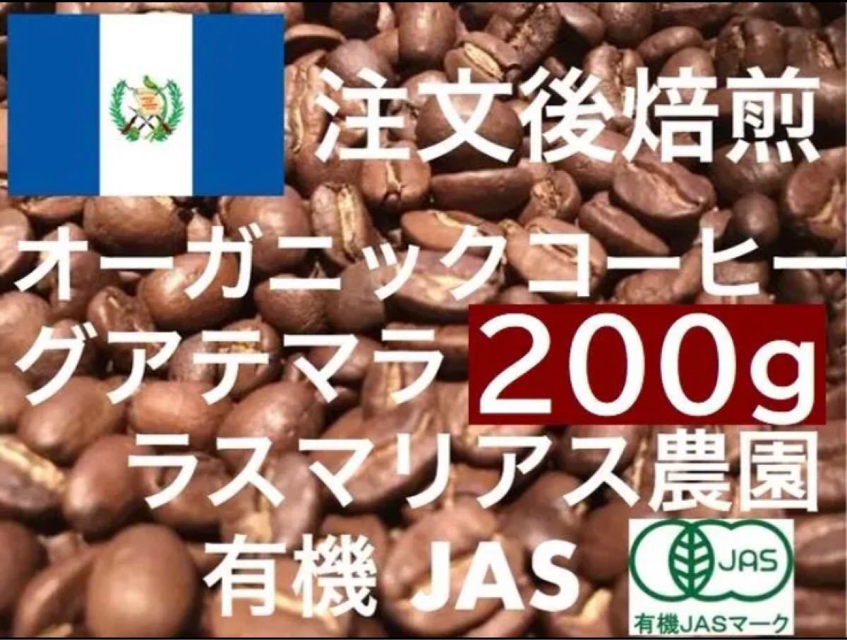 グアテマラ 有機JASオーガニック 200g