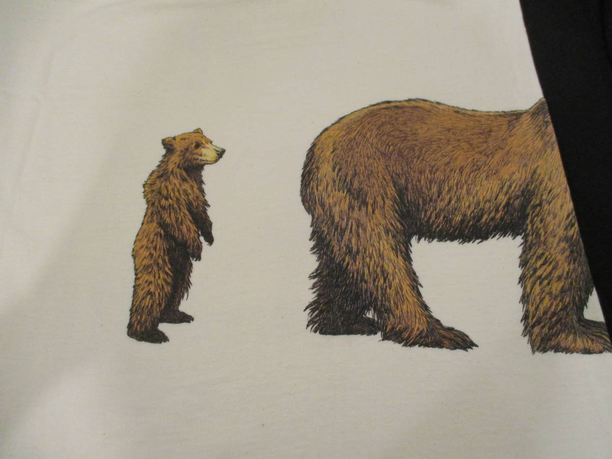 90's SIERRA CLUB シエラクラブ 自然保護 Tシャツ ビンテージ 熊 ベア 動物 ヘインズ USA製_画像7