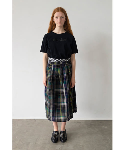 新品◆zucca ズッカ チェックスカート◆巻きスカート