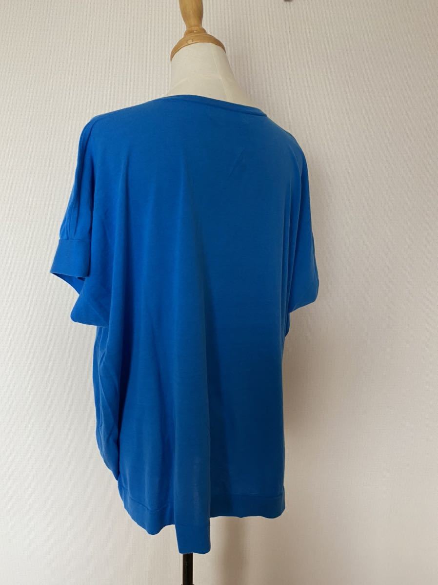  beautiful goods *zucca Zucca dry cotton sweater * cotton knitted * spring for summer * blue blue 