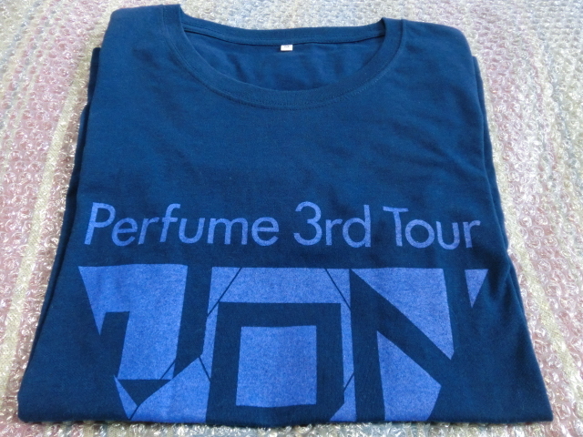 【日本製】 3rd Perfume ★非売品即決 Tour size medium T-shirt STAFF Mサイズ Tシャツ スタッフ 「JPN」 Tシャツ