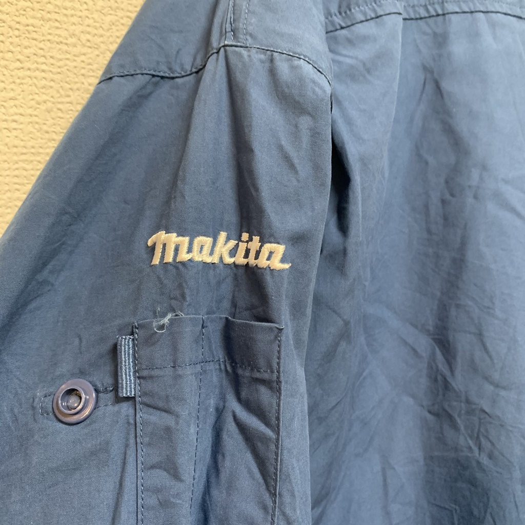 【人気】makita/マキタ 空調服 ワークジャケット ワンポイント刺繍 ネイビー サイズLL/A696_画像6