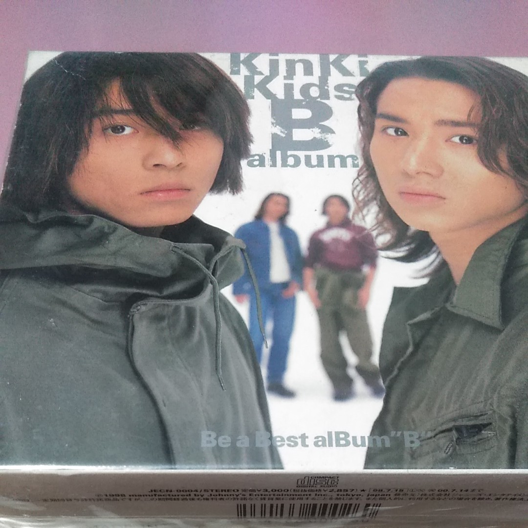 KinKi Kids　B aIbum　初回限定盤　ドール付き　キンキキッズ　CDアルバム