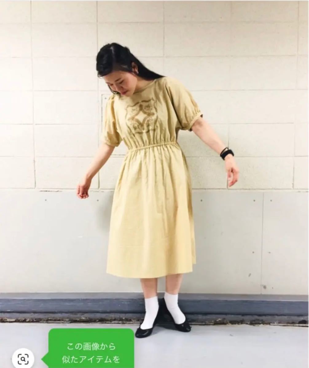 Paypayフリマ エヘカソポ Ehka Sopo 猫ワンピース Paypayフリマ エヘカソポ Ehka Sopo 猫ワンピース