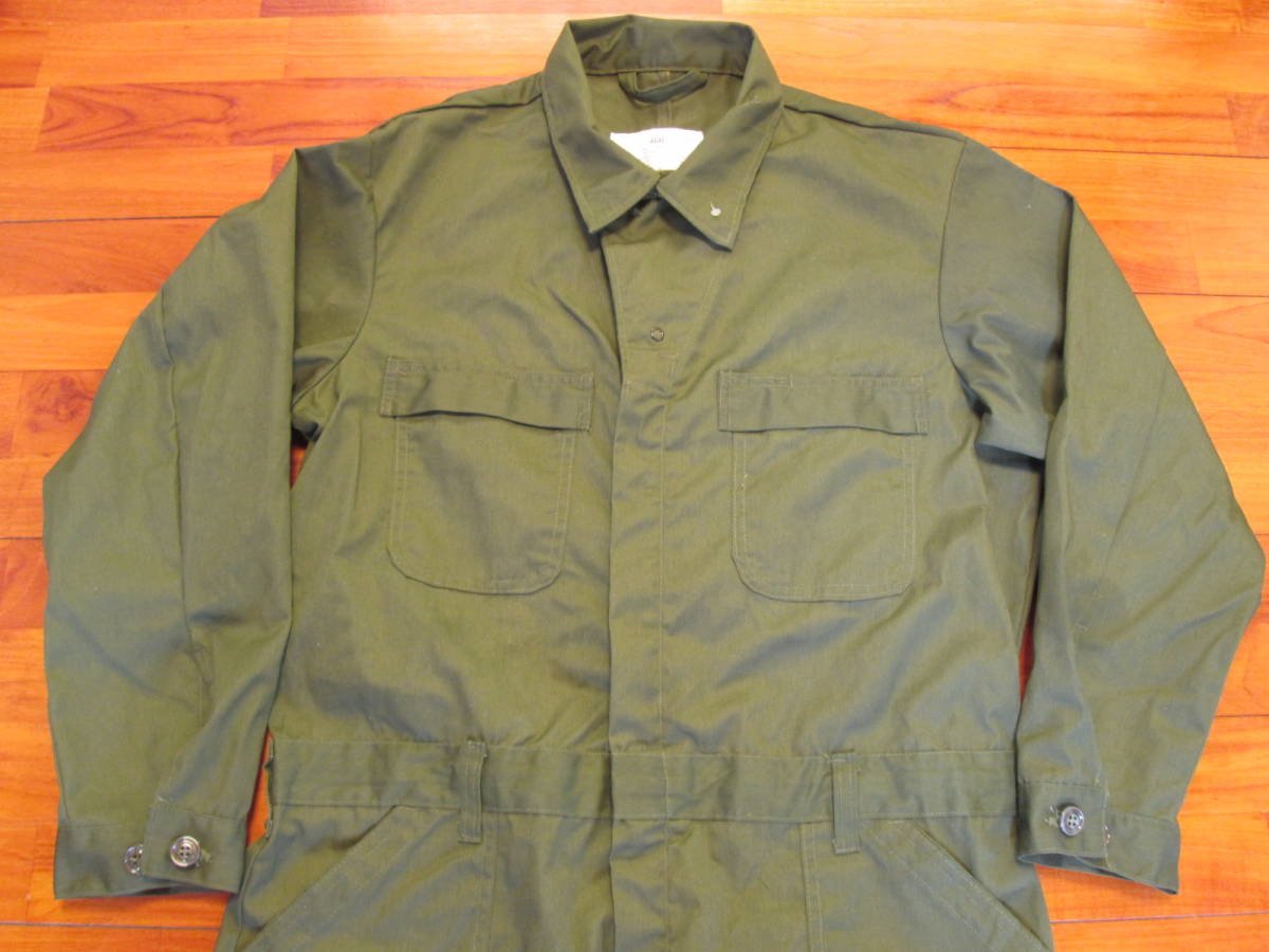 米軍放出品　未使用　ＣＯＶＥＲＡＬＬ、ＵＴＩＬＩＴＹ　４６Ｒ　ＯＤ_画像2