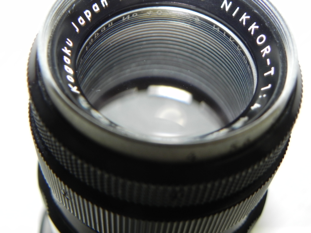 Nippon Kogaku NIKKOR-T 10.5cm F4 lens 