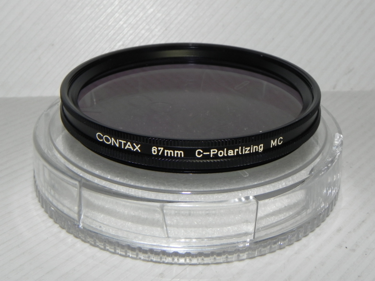 Contax 67mm c-polarlizing MC フィルター_画像1