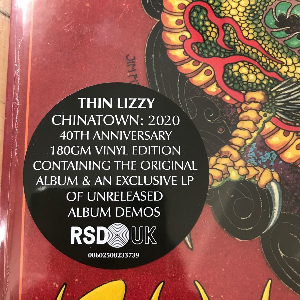 Thin Lizzy  Chinatown レコードストアデイ 限定盤