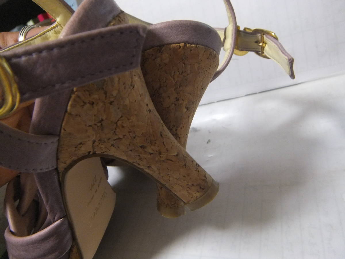  сделано в Японии BARCLAY Burke re-succeed сандалии туфли-лодочки 22.5cm обувь обувь .1129