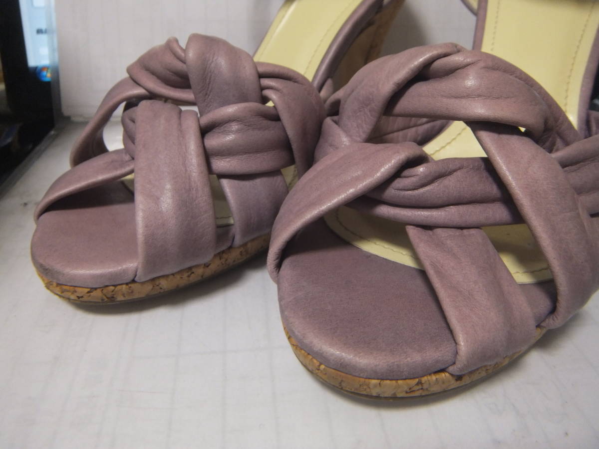  сделано в Японии BARCLAY Burke re-succeed сандалии туфли-лодочки 22.5cm обувь обувь .1129