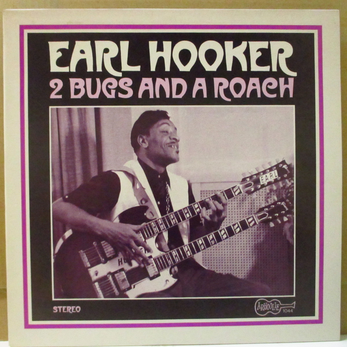 EARL HOOKER-2 Bugs And A Roach (US 80's Reissue Stereo LP/CS