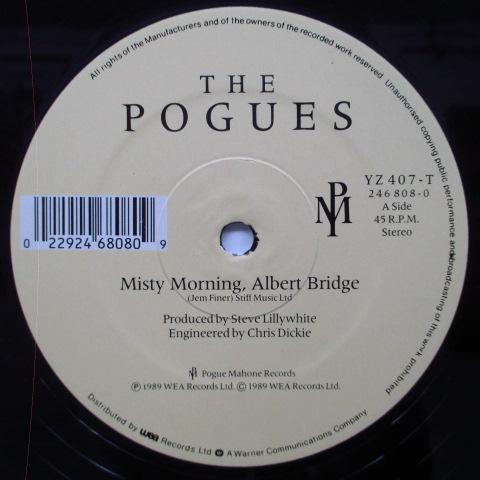 POGUES， THE-Misty Morning Albert Bridge +2 (UK Orig.12/YZ 4_画像3