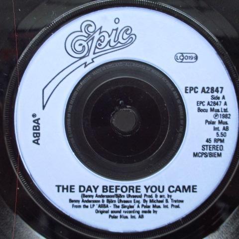 ABBA-The Day Before You Came (UK Orig.7+PS/Plastic Lbl.)_画像3