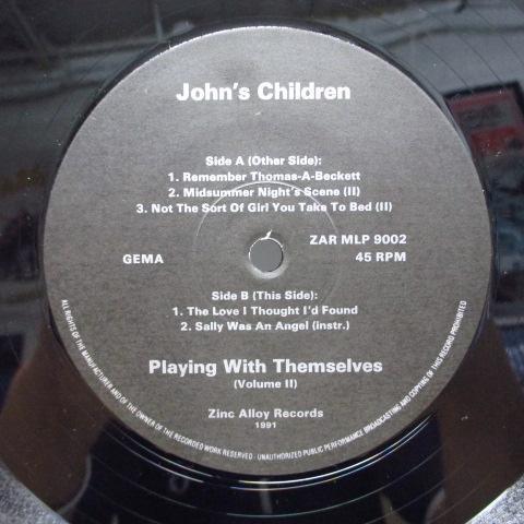 JOHN'S CHILDREN-Playing With Themselves Vol.2 (German Orig.1_画像3