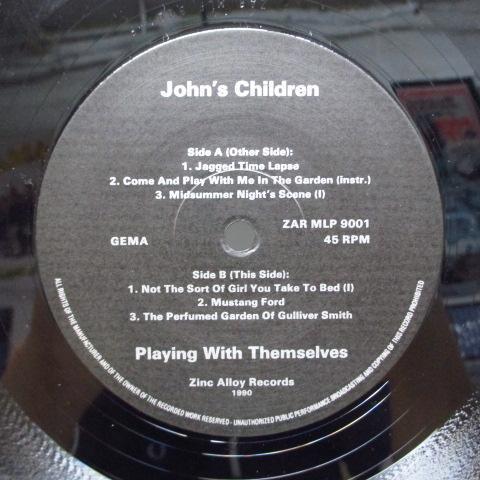 JOHN'S CHILDREN-Playing With Themselves Vol.1 (German Orig.1_画像3